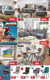 Bürostuhl im porta Möbel Prospekt "JAHRES ENDSPURT" mit 4 Seiten (Koblenz)