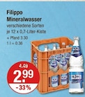 Mineralwasser von Filippo im aktuellen V-Markt Prospekt für 2,99 €