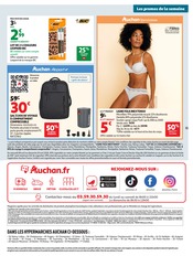 Promos Soutien-Gorge dans le catalogue "25 JOURS AUCHAN" de Auchan Hypermarché Soutien-Gorge en promo dans le catalogue Auchan Hypermarché à la page 33