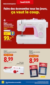 Electroménager Angebote im Prospekt "Ca vaut le coup." von Lidl Electroménager Angebote im Prospekt "Ca vaut le coup." von Lidl auf Seite 38