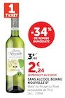 Sans alcool 0° Rosé - Bonne Nouvelle - U Express à Gardanne Sans alcool 0° Rosé - Bonne Nouvelle en promo chez U Express Gardanne à 2,24 €