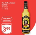 Advocaat Eierlikör im Angebot bei GLOBUS in Speyer Advocaat Eierlikör Angebote von Van Delft bei GLOBUS Speyer für 3,99 €
