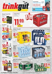 Trinkgut Prospekt für Dülmen mit 6 Seiten Trinkgut Prospekt für Dülmen: "Aktuelle Angebote", 6 Seiten, 27.10.2025 - 31.10.2025