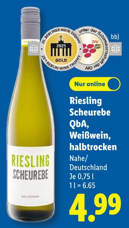 Riesling Scheurebe QbA