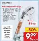 Wasserspar-Duschkopf im Angebot bei Netto Marken-Discount in Memmingen Wasserspar-Duschkopf Angebote von EASYmaxx bei Netto Marken-Discount Memmingen für 9,99 €