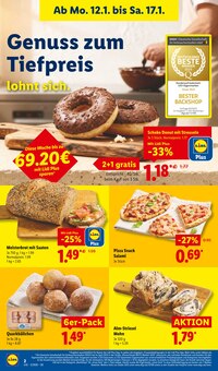 Brot im aktuellen Lidl Prospekt (Freiburg (Breisgau)) Brot im Lidl Prospekt "LIDL LOHNT SICH" mit 66 Seiten (Freiburg (Breisgau))
