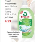 Waschmittel Angebote von Frosch bei GLOBUS Salzgitter für 4,99 €