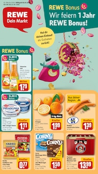 Aktueller REWE Prospekt "Dein Markt" Seite 1 von 26 Seiten für Giengen