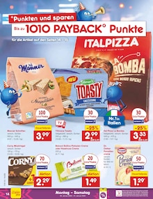 Pizza im Netto Marken-Discount Prospekt "Aktuelle Angebote" mit 57 Seiten (Koblenz)