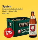 Münchner Hell Angebote von Spaten bei Getränke Hoffmann Potsdam für 17,99 €