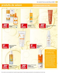 Prix et réduction La Roche-Posay dans le prospectus Carrefour en cours Offre La Roche-Posay dans le catalogue Carrefour du moment à la page 5