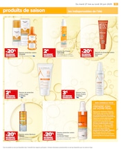 Promos Protection Solaire dans le catalogue "PARAPHARMACIE" de Carrefour à la page 5