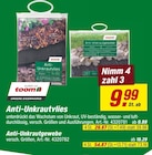 toom Baumarkt Eberswalde - Anti-Unkrautvlies oder Anti-Unkrautgewebe Angebot im Prospekt Anti-Unkrautvlies oder Anti-Unkrautgewebe bei toom Baumarkt im Eberswalde Prospekt für 29,97 €
