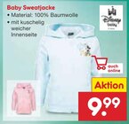 Baby Sweatjacke bei Netto Marken-Discount im Bad Dürrheim Prospekt für 9,99 €