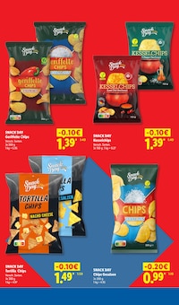 Chips im aktuellen Lidl Prospekt (Würzburg) Chips im Lidl Prospekt "Der Preisführer macht Deutschland dauerhaft günstiger!" mit 38 Seiten (Würzburg)