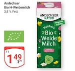 Bio H-Weidemilch im Angebot bei GLOBUS in Bruchsal Bio H-Weidemilch Angebote von Andechser bei GLOBUS Bruchsal für 1,49 €