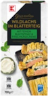 Wildlachs im Blätterteig mit Spinat & Frischkäsecreme Angebote von K-GOLD EDITION bei Kaufland Düsseldorf für 6,99 €
