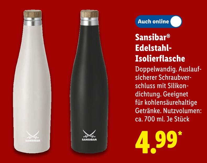 Edelstahl-Isolierflasche