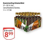 Kräuterlikör im Angebot bei GLOBUS in Worms Kräuterlikör Angebote von Kuemmerling bei GLOBUS Worms für 8,99 €
