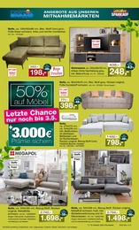 Sofa im Möbel Inhofer Prospekt "Alles NEU macht der Möbel Inhofer" auf Seite 5