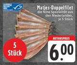 Aktuelles Matjes-Doppelfilet Angebot bei E center in Wuppertal ab 6,00 €