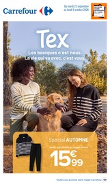 T-Shirt en promo dans le catalogue Carrefour à la page 1