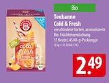 Teekanne Cold & Fresh im Angebot bei famila Nordost in Norderstedt Teekanne Cold & Fresh Angebote bei famila Nordost Norderstedt für 2,49 €