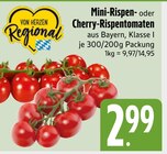 Mini-Rispen- oder Cherry-Rispentomaten bei E xpress im Kaufbeuren Prospekt für 2,99 €