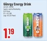 Aktuelles Gönrgy Energy Drink Apfel Angebot bei Trinkgut in Dinslaken ab 1,19 €