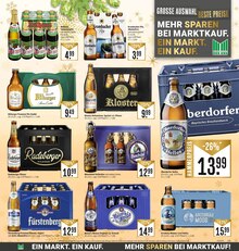 Bier im Marktkauf Prospekt "Aktuelle Angebote" mit 55 Seiten (Lörrach)