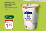 Skyr Style Joghurtalternative Ungesüßt von Alpro für 1,49 € bei GLOBUS im Angebot Skyr Style Joghurtalternative Ungesüßt von Alpro im aktuellen GLOBUS Prospekt