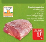 Schweinekammbraten im Angebot bei Marktkauf in Leipzig Schweinekammbraten Angebote bei Marktkauf Leipzig für 1,11 €