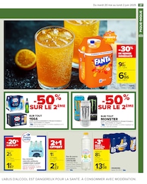 Prix et réduction Eau Aromatisée dans le prospectus Carrefour en cours Offre Eau Aromatisée dans le catalogue Carrefour du moment à la page 39