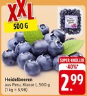 Heidelbeeren bei E center im Groß-Zimmern Prospekt für 2,99 €