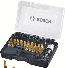 Electroménager - BOSCH dans le catalogue Mr Bricolage Set d’embouts de vissage titane 27 pièces - BOSCH à 14,90 € en promo chez Mr Bricolage