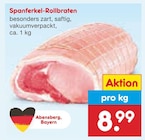 Rollbraten im Netto Marken-Discount Prospekt Spanferkel-Rollbraten im aktuellen Netto Marken-Discount Prospekt für 8,99 €