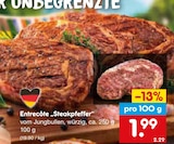 Aktuelle Rindfleisch Angebote bei Netto Marken-Discount in Fürth Aktuelles Entrecôte „Steakpfeffer“ Angebot bei Netto Marken-Discount in Fürth ab 1,99 €