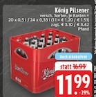 EDEKA - König Pilsener Angebot im Prospekt König Pilsener bei EDEKA im Prospekt "" für 11,99 €