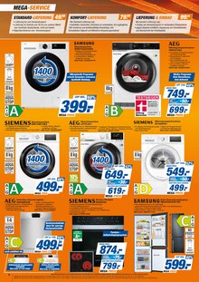 Waschmaschine im expert Prospekt "Top Angebote" mit 8 Seiten (Rheda-Wiedenbrück)