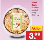 Aktuelles Unser Bester Kuchen Angebot bei Netto Marken-Discount in Ludwigshafen (Rhein) ab 3,99 €