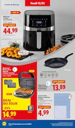 Prix et réduction Appareil Croque-Monsieur dans le prospectus Lidl en cours Offre Appareil Croque-Monsieur dans le catalogue Lidl du moment à la page 36