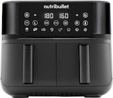 NBA081B Twin Drawer Heißluftfritteuse im MediaMarkt Saturn Prospekt NBA081B Twin Drawer Heißluftfritteuse von Nutribullet im aktuellen MediaMarkt Saturn Prospekt für 117,99 €