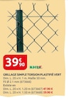 Grillage simple torsion plastifié vert - Rural Master à Toulouse Grillage simple torsion plastifié vert en promo chez Rural Master Toulouse à 39,90 €