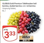 GLOBUS - Premium Tafeltrauben hell kernlos Angebot im Prospekt Premium Tafeltrauben hell kernlos bei GLOBUS im Prospekt "" für 3,33 €