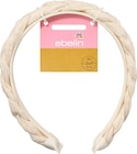 Haarreif geflochten, creme im Angebot bei dm-drogerie markt in Cuxhaven Haarreif geflochten, creme Angebote von ebelin bei dm-drogerie markt Cuxhaven für 4,65 €
