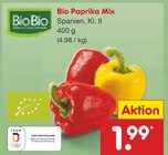 Bio Paprika Mix im Angebot bei Netto Marken-Discount in Rostock Bio Paprika Mix Angebote von BioBio bei Netto Marken-Discount Rostock für 1,99 €