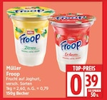 Froop Zitrone von Müller für 0,39 € bei EDEKA im Angebot Froop Zitrone von Müller im aktuellen EDEKA Prospekt
