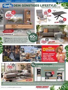 Couch im Möbel Borst Prospekt "SPAR- & ERLEBNISWOCHEN" mit 12 Seiten (Ulm)