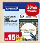 Marktkauf Senden - Restaurant Gutschein Angebot im Prospekt Restaurant Gutschein bei Marktkauf im Senden Prospekt für 15,00 €