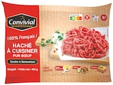 Haché à cuisiner surgelé pur bœuf - Convivial dans le catalogue Intermarché Super